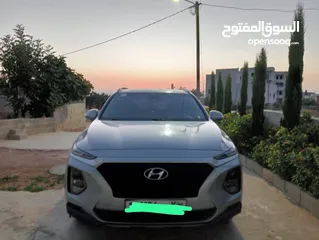  1 هونداي سنتافيه دهان الشركه خاليه من العيوب