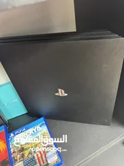  1 Ps4 برو مستخدم بحالة ممتازة