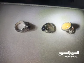  7 خواتم أوبال اثيوبي وهدايا قيمة opal rings silverb