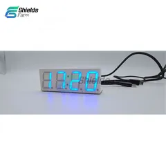  8 Automatic Wifi Time Clock  ساعة واي فاي