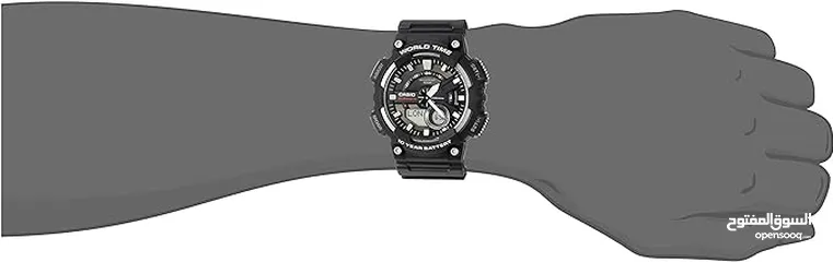  2 ساعة كاسيو اصليه جديده عقارب ودجتال Casio Men's Heavy Duty Analog-Digital