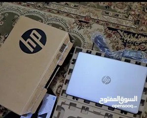  6 لابتوب hp شاشه لمس جديد استعمال اقل من 6 ساعات