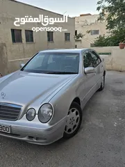  5 مرسيدس E200 Elegance للبيع موديل 2000 نظيفة