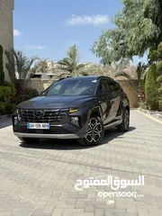  1 هونداي توسان NLine ترخيص 2022 محرك 1600 هايبرد plug in/يقطع على الشحنه 52 كيلو متر
