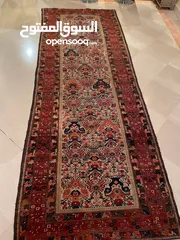  3 Rare Antique Persian Malayer Runner Carpet (Rug)
