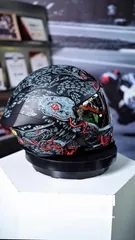  6 خوذة مصنفة وكالة ILM Full Face Motorcycle Helmets Racing Helmet Model MF509