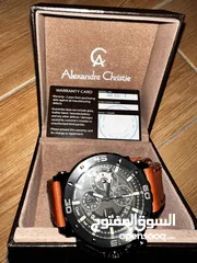  2 alexandre christie night vision ساعه مميزه بحاله ممتازه