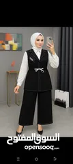  3 طقم ستاتي جينز تنسل 3 قطع   وزن 50 لل 80