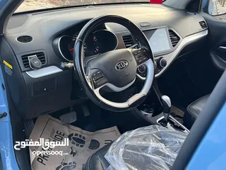  9 كيا مورنينغ ماتور 1000 بنزين أوتوماتيك ترخيص 2016.. دهان الشركة..