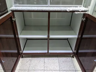  7 aluminium kitchen cabinet for sale and make reasonable price affordable price best quality contact