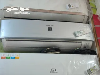  12 مكيفات شارب فل إنڨيرتر شامل التركيب مستعملة