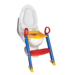  1 قاعدة تواليت الحمام لتدريب الاطفال سلم بدرجة واحدة مقعد وقاعدة تواليت مع درج للاطفال سهولة استعمال