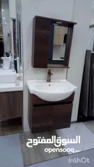  13 مغسلة مع خزانة ومرآة حمام