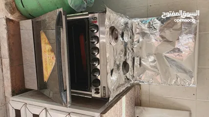  3 للبيع غاز إيطالي جليم غاز اصلي اربع عيون بحالة جيدة