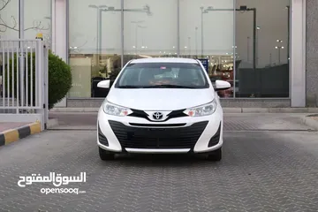  3 TOYOTA YARIS 2019 GCC ORIGINAL PAINT