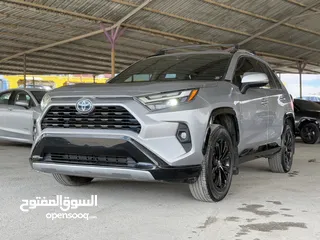  9 تويوتا راف فور ((2022)) SE بلاك ايديشن، بطاريه ليثيوم، فل كامل، فحص كامل، فورويل، حره، بسعر مميز..