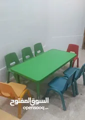  1 كراسي وطاولة للاطفال