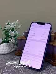  4 أيفون 13 بطارية 91% بحاله الجديد مش مفتوح وكالة