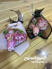  9 باقات وتوزيعات من الشمع تضيء مناسباتك مشكاة   هدايا وتوزيعات من القلب بتصميم مميز  مشكاة