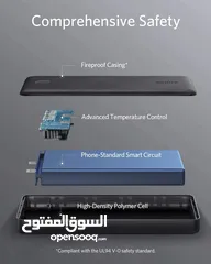  8 Anker 20000mah power bank (PowerCore 20K) شاحن محمول فائق السعة ثنائي المنافذ سعة 20 الف ملي امبير