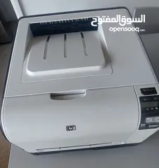  4 طابعة hp ليزر ملونة بحالة ممتازة وحبر اصلي ملون