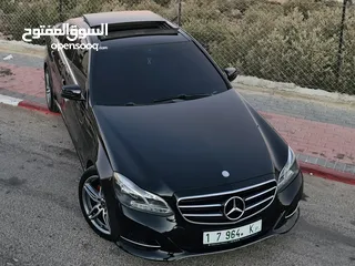  20 Mercedes Benz E200 / W212  فل إضافات مع بانوراما / صالون جلد بني عداد حقيقي 102,000 K.M / فحص نخب