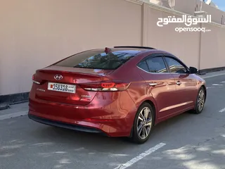  5 Hyundai Elantra limited 2017