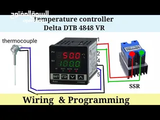  10 مُتحكم حراري مُتقدم من شركة دلتا  DELTA DTB 4848RR Advanced Temperatur Controller