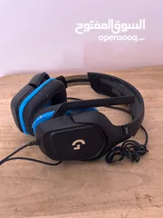  4 سماعة لوجيتك g432 logitech اصلية بحالة ممتازة جدا صوت نقي ومرتب 7.1 مع جميع المميزات وخامة ممتازة جد