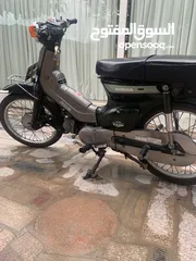  1 للبيع او البدل دراج 90cc