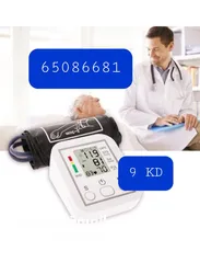  8 جهاز OXIMETER  لقياس نبض القلب ونسبه الاكسجين بالاصبع/ جهاز لقياس الضغط جديد بالكرتون