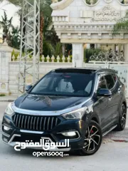  1 هونداي سنتافي 2016 فل الفل مسكرر ركززز الجب بووية شركةة بالكامل مطور جير بنايلون والسعر حرق لحق حالك