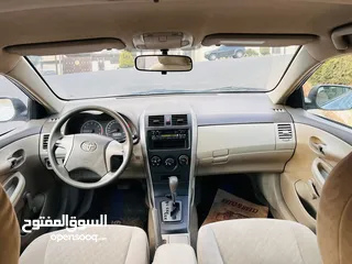  8 تويوتا كورولا 2009 محرك 1800 cc بحاله الوكاله