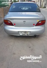  5 هونداي افانتي لون سلفر 97 فحص اربعه جيد أمامي جيد قصعات وخلفي جيدات
