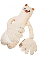  3 وسادة الدب الحاضنة – حضن دافئ ينام فيه طفلك بهدوء وراحة مصممة على شكل دب لطيف بذراعين ناعمتين بيحضنو