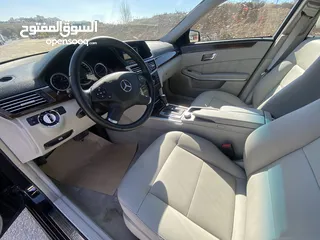  3 مرسيدس E200 2010 فحص كامل وارد شركة توفيق غرغور