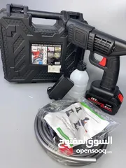  4 مضخة ماء قوية الاستخدامات مناسبة للسيارت والمزارع وتنظيف الارض وسقي الزرع ابعثولي ع دردشة للطلب.....