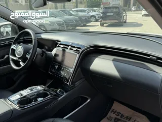  6 هونداي توسان ترخيص 2022 محرك 1600 هايبرد  جير أوتوماتيك 240 حصان