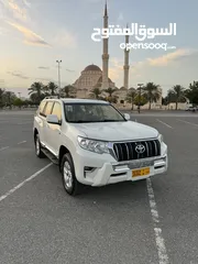  1 برادو 2019 وكالة عمان ستة سلندر V6 بحالة ممتازة المستخدم الاول