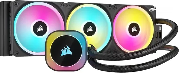  4 افضل مبرد مائي على الاطلاق Corsair بسعر حرق 360mm RGB