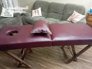  2 تخت مساج، علاج طبيعي