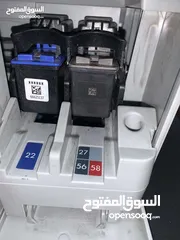  9 طابعة hp officejet 5610 all in one شوف الوصف الطابعة شبه جديدة استعمال بسيط جدا