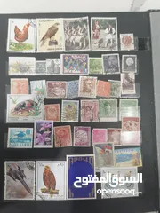  10 مجموعات طوابع بريدية مشكلة من دول العالم بأسعار رمزية