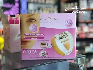  14 براون optima جهاز نزع الشعر النسائي 2 في 1 اوبتما راسين لجميع مناطق الجسم عع