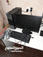  1 كمبيوتر المكتبي مستعمل بحاله جيده