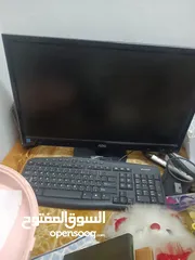  5 كمبيوتر مع طباعه hp