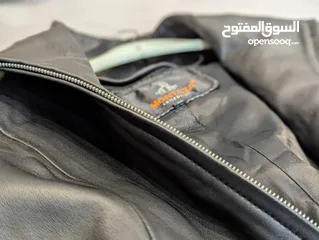  6 جاكيت معطف ستاتي جلد طبيعي .
