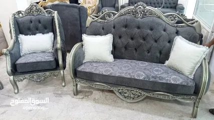  3 اطقم كنب مصري