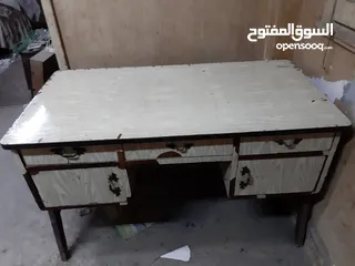  2 مكتب خشب زان