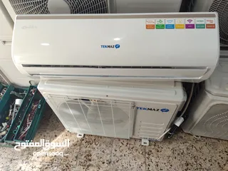  5 مكيفات مستعملة إنڨيرتر و عادي شامل التركيب في حالة ممتازة.